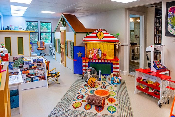 Photos: Retired teacher transforms her Dunwoody basement into educational den for her grandkids