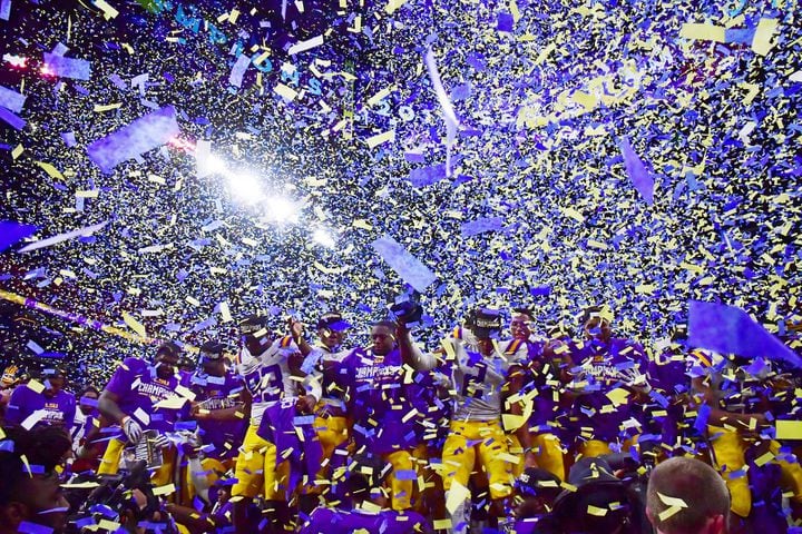 Photos: Bulldogs crushed by LSU in SEC Championship game