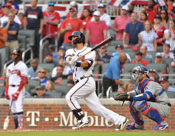 Photos: Braves, Dodgers meet in Game 4 of National League Division Series