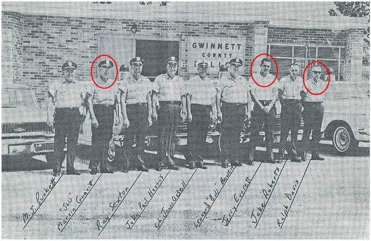 52 years ago, three Gwinnett police officers were murdered