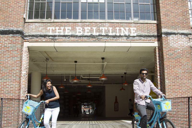 A proposed list of Atlanta transit projects includes one-third of the Atlanta Beltline Loop light rail line. Beltline advocates say the entire route should be included. (REANN HUBER/REANN.HUBER@AJC.COM)