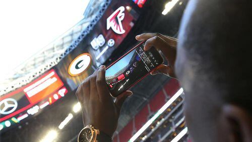 Stadium's nice. Teams that play there are, too. (Curtis Compton/AJC)