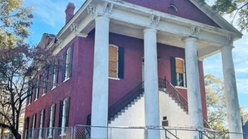 Among this year's 10 Places in Peril is the Old Campbell County Courthouse in Fairburn, Fulton County. Built in 1871 as one of the last Greek Revival buildings in Georgia, the building caught fire last August after being placed in the National Register of Historic Places in 1976. (Courtesy of Georgia Trust for Historic Preservation)
