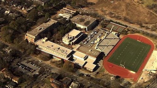 Atlanta police are searching for a former student who entered Grady High School. (Credit: Channel 2 Action News)