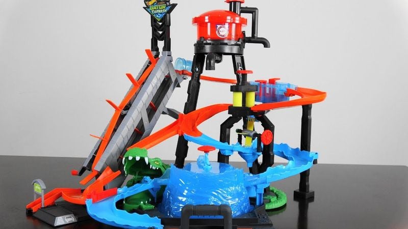 The Hot Wheels Gator Car Wash promises some color changes along the way. CONTRIBUTED