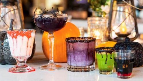Halloween-themed drinks from Hampton + Hudson / Courtesy of Hampton + Hudson