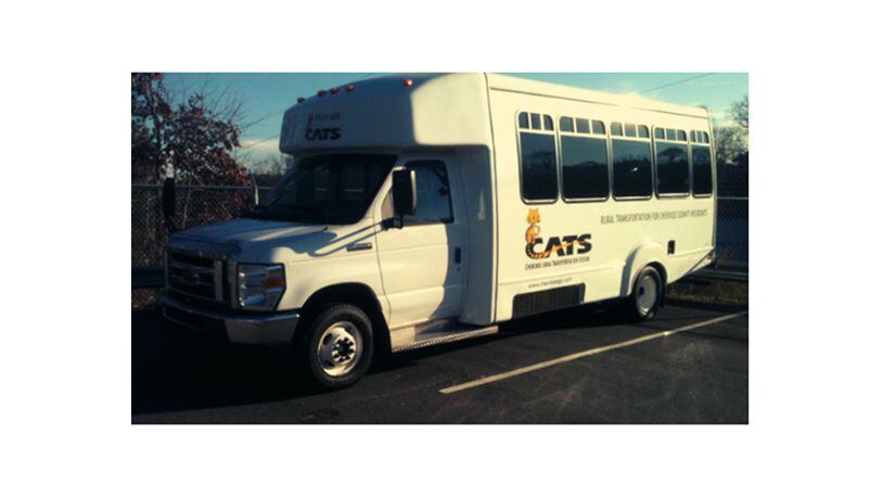 Rides on demand-response vehicles of the Cherokee Area Transportation System (CATS) will be limited to medical appointments only during the COVID-19 crisis. CHEROKEE AREA TRANSPORTATION SYSTEM via Facebook