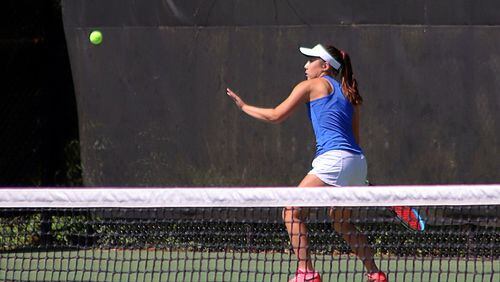 Isabelle Coursey of Chamblee has been solid at No. 2 singles all through the 2021 season for the Bulldogs.