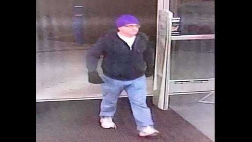 Kennesaw police say this man brandished a knife and demanded a CVS Pharmacy employee give him prescription drugs.