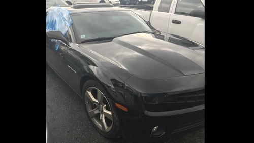 Craig Coogler’s 2011 black Camaro was allegedly stolen in Atlanta.