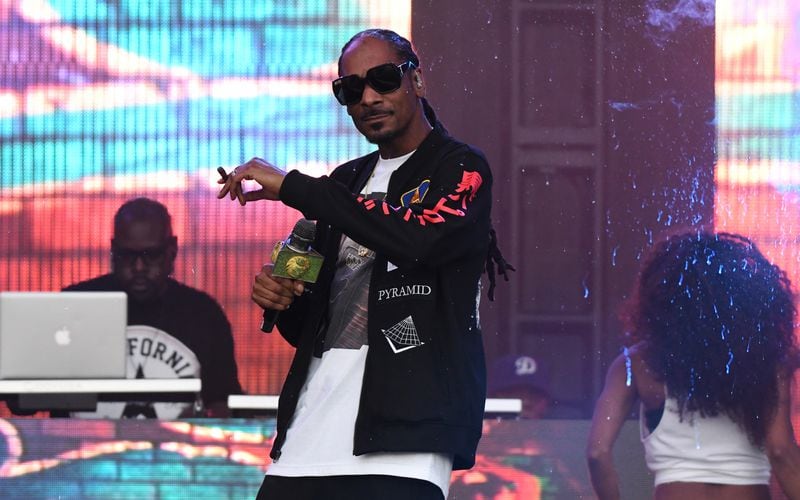 Snoop Dogg performs at the Tortuga Music Festival in Fort Lauderdale, Florida on April 6, 2018 (Jim Rassol / Sun Sentinel / TNS)
