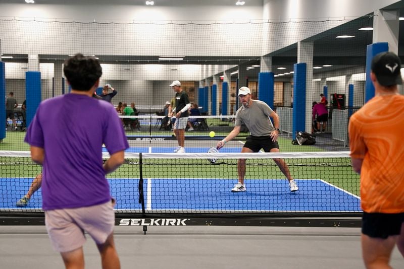 Macon-Bibb County officials announced the name of the new world's largest indoor pickleball facility, The Rhythm and Rally Sports and Events Center. (Photo Courtesy of Macon-Bibb County)