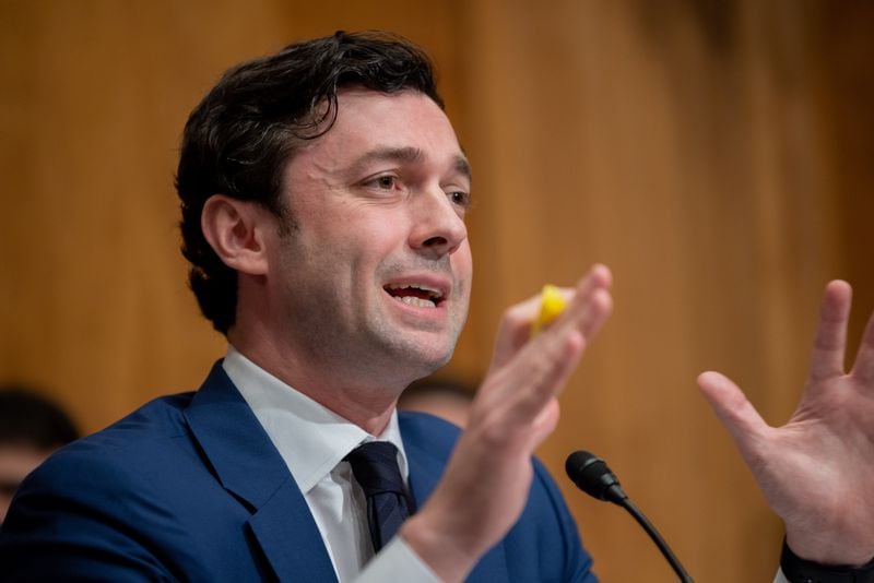 U.S. Sen. Jon Ossoff will hold a third hearing of the U.S. Senate Judiciary Subcommittee on Human Rights this morning to continue his inquiry into the foster care system in Georgia and around the country. (Andrew Harnik/AP)