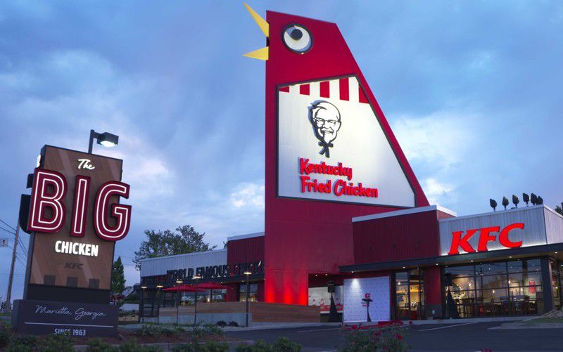 The Big Chicken in Marietta recently reopened after months of being renovated.