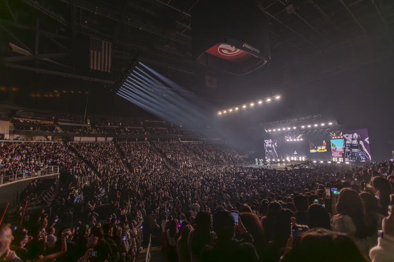 Ive performed in Atlanta's State Farm Arena on March 24, 2024. Since releasing their first single in 2021, the K-pop group has built a large following that makes them one of the most popular acts in the world. Photo credit:  Terence Rushin / Photos provided by Starship Entertainment