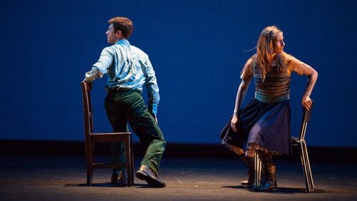 Mark Morris Dance Group, shown performing “A Wooden Tree,” will open the Rialto Performing Arts Center’s 2015-16 season on Oct. 17. CONTRIBUTED BY ELAINE MAYSON