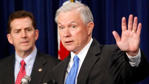 U.S. Sen. Jeff Sessions, R-Ala., is President-elect Donald Trump’s selection to serve as the U.S. attorney general. (AP Photo/Susan Walsh)