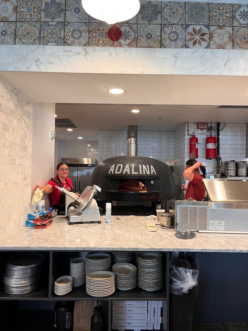 Grana's menu features several wood-fired pizzas. / Courtesy of Grana