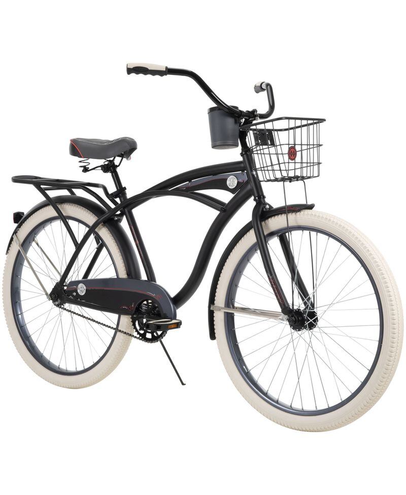 When he’s ready to start his outdoor fitness routine, order a Huffy men’s bike at Macy’s which will be delivered to his door.  
Courtesy of Macy’s
