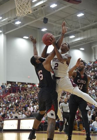Photos: Atlanta rivals Clark and Morehouse battle in basketball