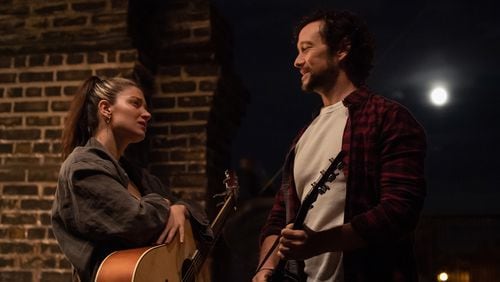 A high-energy performance from Eve Hewson and her oceans-crossing chemistry with her online guitar teacher, played by Joseph Gordon-Levitt, bring sweeping romance with an Irish punch to this buoyant piece. (Courtesy of Sundance)