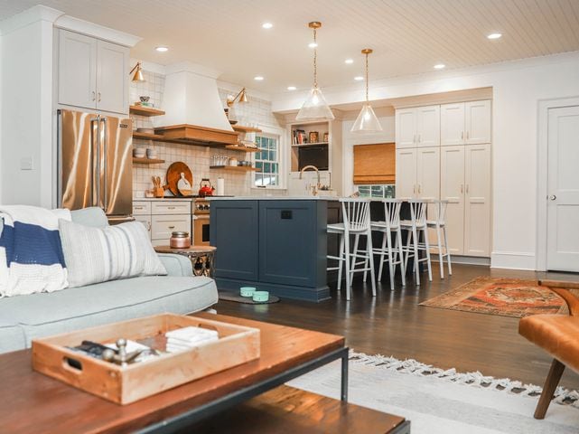 Photos: Atlanta couple turn home’s outdated, choppy floor plan to flowing, modern motif