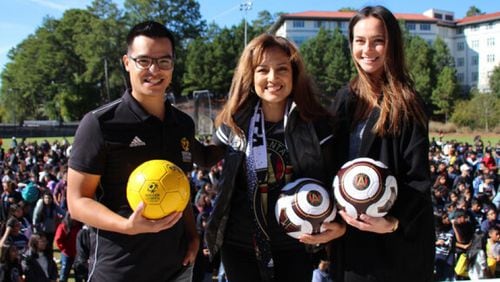 Atlanta United, the Latin American Association and Soccer in the Streets have partnered to enhance youth-centered programs in the Latino community. CONTRIBUTED