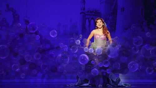 “Disney’s The Little Mermaid,” starring Diana Huey as Ariel, starts at the Fox Theatre on Jan. 12 and will run until Jan. 15. CONTRIBUTED BY MARK & TRACY PHOTOGRAPHY