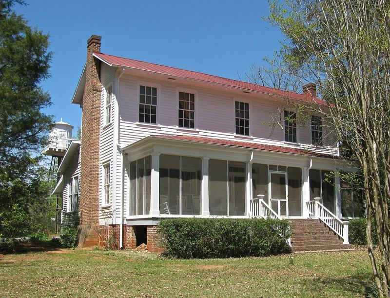 Flannery O’Connor called her farming home near Milledgeville "Andalusia." It is now a museum, and O'Connor is the subject of a documentary film. Suzanne Van Atten/AJC FILE