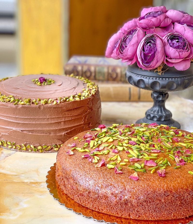 Persian pastries. Courtesy of Niki Gavahi
