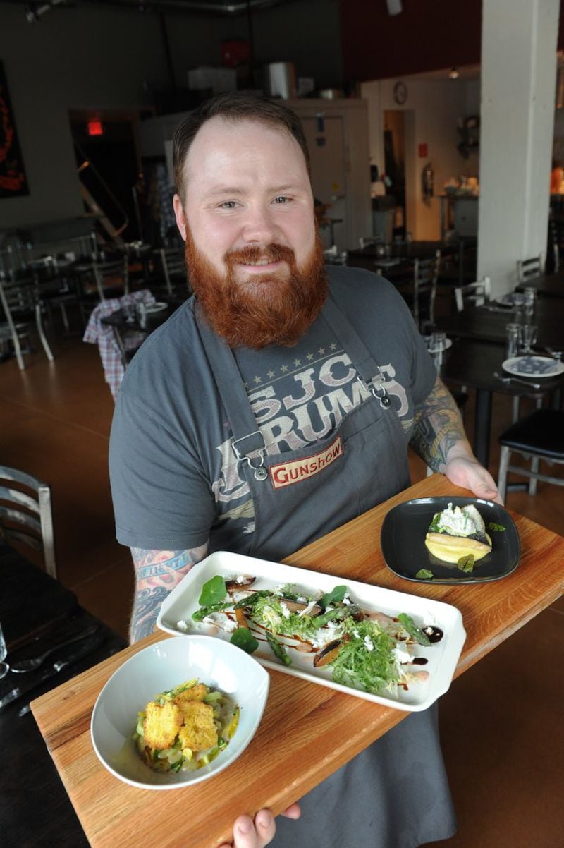 Kevin Gillespie broke all sorts of restaurant rules with Gunshow. Becky Stein for The Atlanta Journal-Constitution