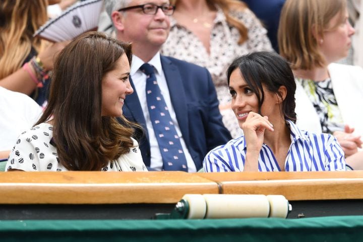 Photos: Meghan Markle, Kate Middleton attend Wimbledon