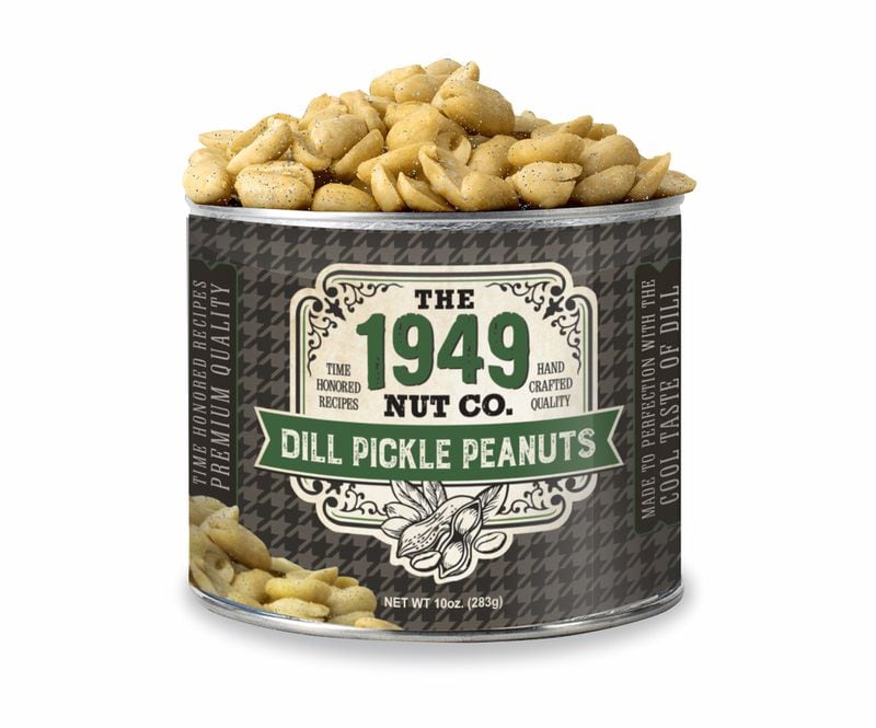 Dill Pickle Peanuts from the 1949 Nut Co. 
(Courtesy of Pine Rock Photo)