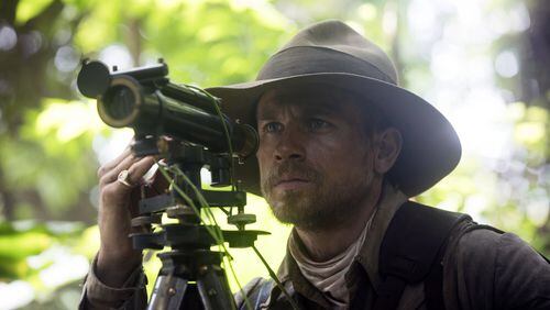 Charlie Hunnam stars as English explorer Percy Fawcett, who mapped the uncharted depths of the Amazon in the early 20th century in “The Lost City of Z.” Contributed by Aidan Monaghan/Amazon Studios/Bleecker Street via AP