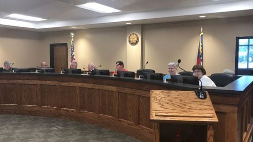 The Pickens County school board met Tuesday afternoon, went into a closed session and said they wouldn’t be taking any action Tuesday.