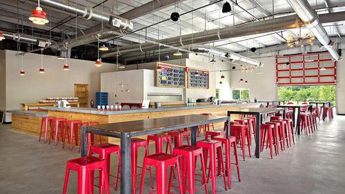 Reformation Brewery’s recently opened taproom at The Mill on Etowah showcases the brewer’s new warehouse and production facility in Canton. The project recently won a “Deal of the Year” award for the Cherokee County Office of Economic Development. REFORMATION BREWERY
