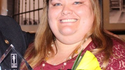 Mechelle Stewart is Gwinnett County schools’ 2016-17 Regular Education Bus Manager of the Year.
