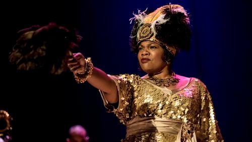 Mo'Nique, shown in a scene from Atlanta-filmed "Bessie," shared her weight-loss success story. Photo: Frank Masi/HBO via AP