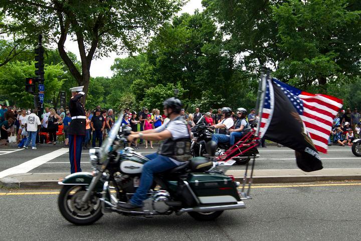 2018 rolling thunder motorcycle parade