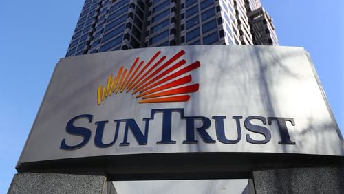 SunTrust Plaza is seen on Thursday, Feb. 7, 2019, in Atlanta. Atlanta-based SunTrust Banks and its Southeastern rival, Winston-Salem, N.C.-based BB&T, said Thursday they will merge to create the sixth-largest bank in the U.S., a marriage that will cost Atlanta a Fortune 500 headquarters. Curtis Compton/ccompton@ajc.com