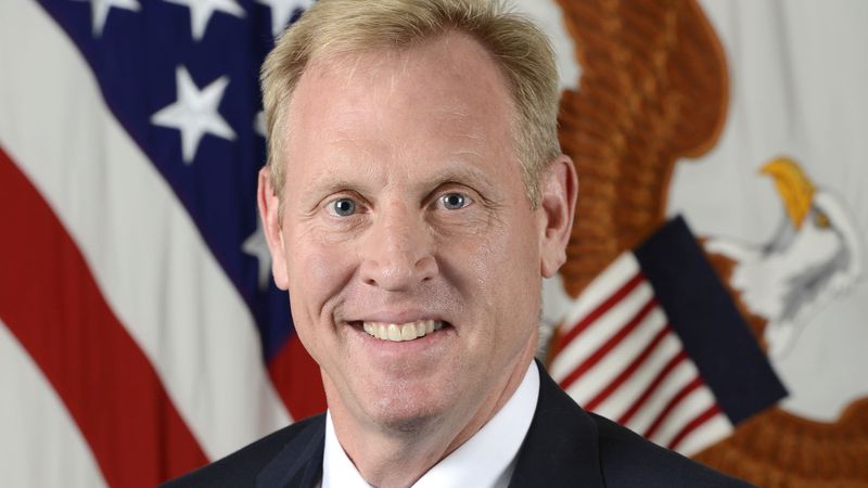 Patrick M. Shanahan, Deputy Secretary of Defense, poses for his official portrait in the Army portrait studio at the Pentagon in Arlington, Virginia, July 19, 2017.