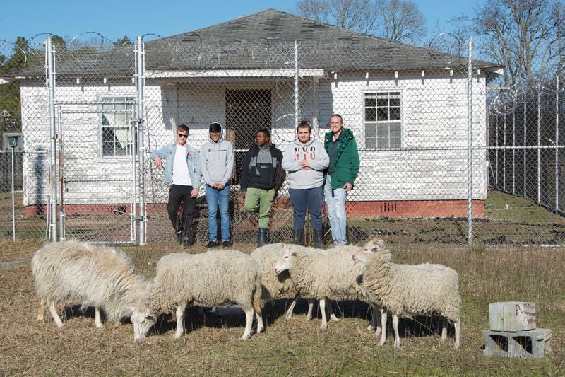 Youth involved with the Growing Change program that's transformed an abandoned North Carolina prison site into a farm that trains troubled teens.