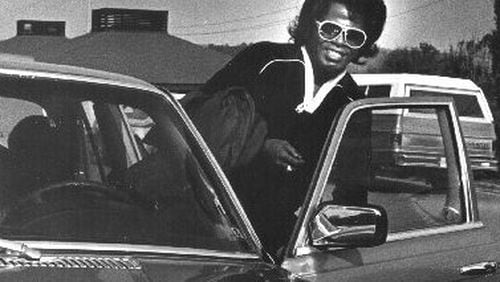 James Brown on Oct. 24, 1980. AJC file photo: W.A. BRIDGES, JR.