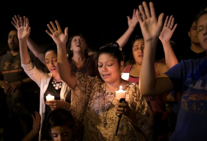 Photos: Dozens dead, wounded in Texas church shooting