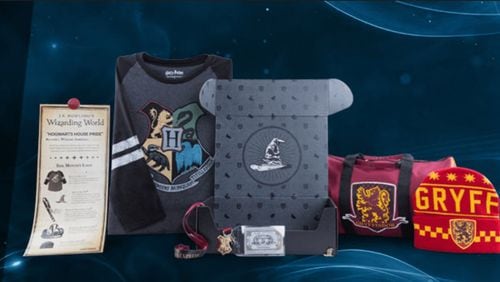 J.K. Rowling’s Wizarding World Subscription Box from Loot Crate. CONTRIBUTED