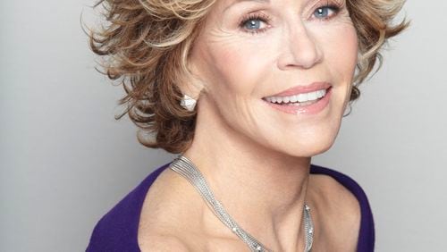 Jane Fonda, who appeared in conversation with Gloria Steinem Thursday at the Atlanta Women’s Foundation 20th annual “Numbers Too Big to Ignore” fundraising luncheon. Credit: Firooz Zahedi