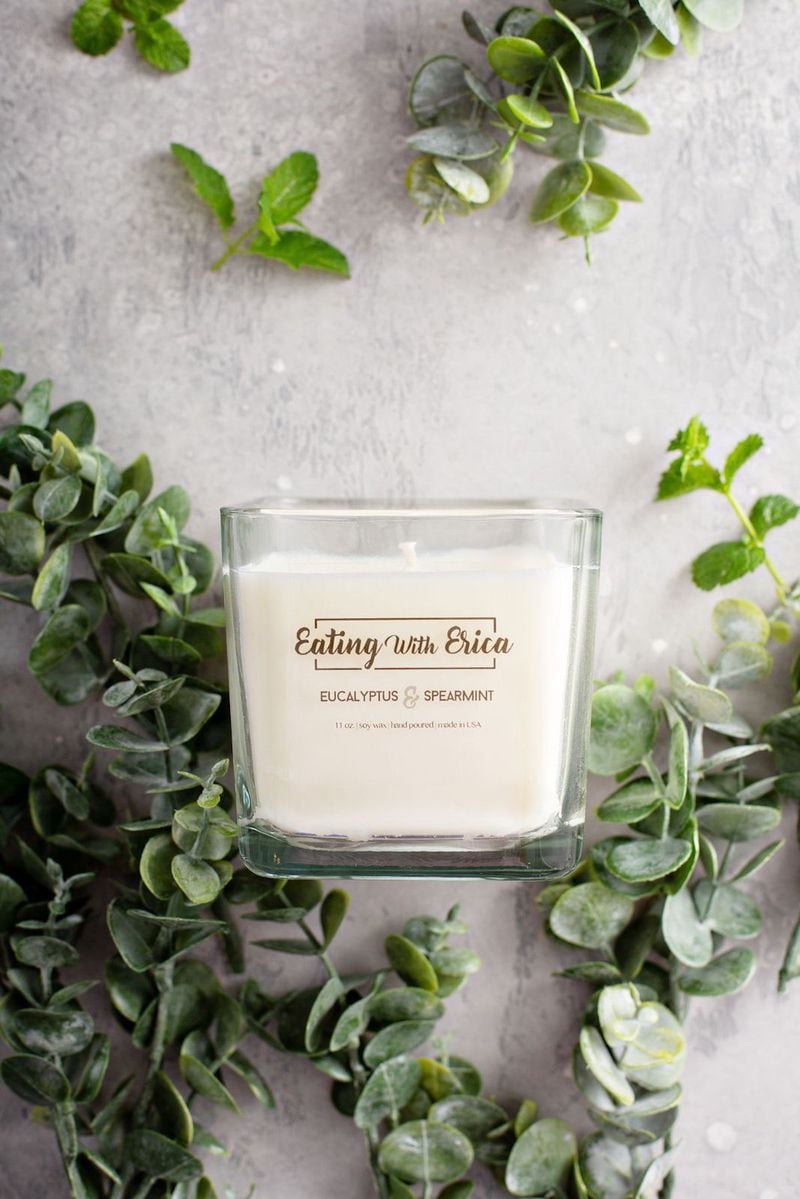 Keep the fresh smell of spring and delectable flavors with candles from Eating with Erica.
Courtesy of Elena Veselova