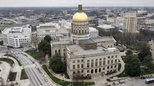 The Georgia Capitol. Bob Andres / bandres@ajc.com