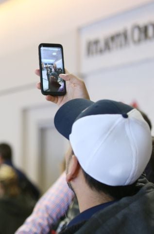 PHOTOS: Atlanta airport travelers stuck in long TSA wait lines
