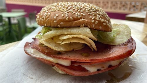 A sandwich from the menu of Velvet Hippo in Avondale Estates / Courtesy of Velvet Hippo